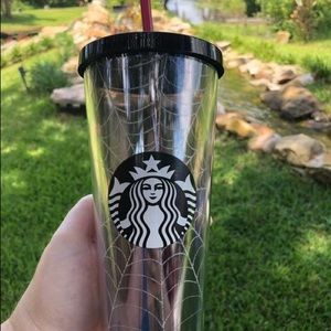 Starbucks spider web tumbler